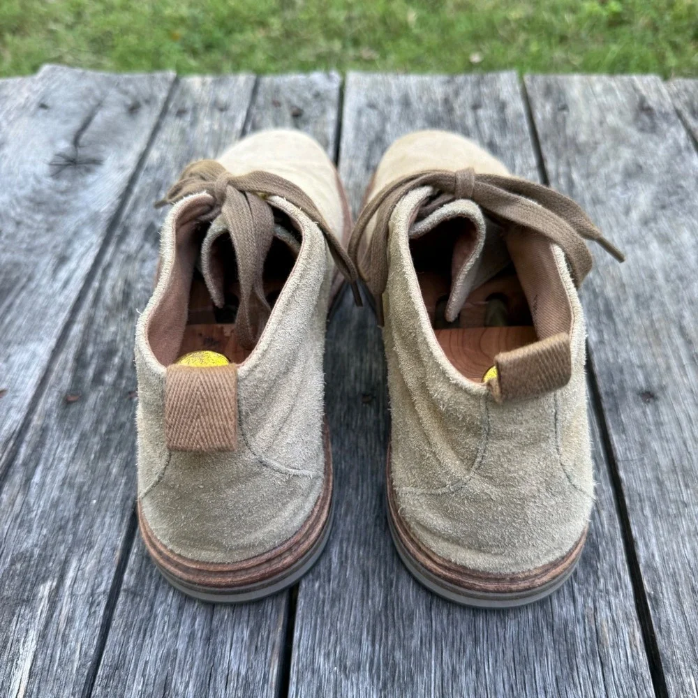 John Varvatos USA Mens Tan Suede Desert Chukka Boots F3691V1B A674B Size 9.5M